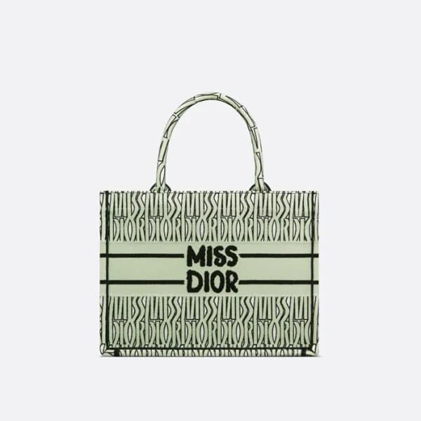 디올 여성 미스 디올 북토트 M1286 - Dior Womens Miss-D Allover… - 1
