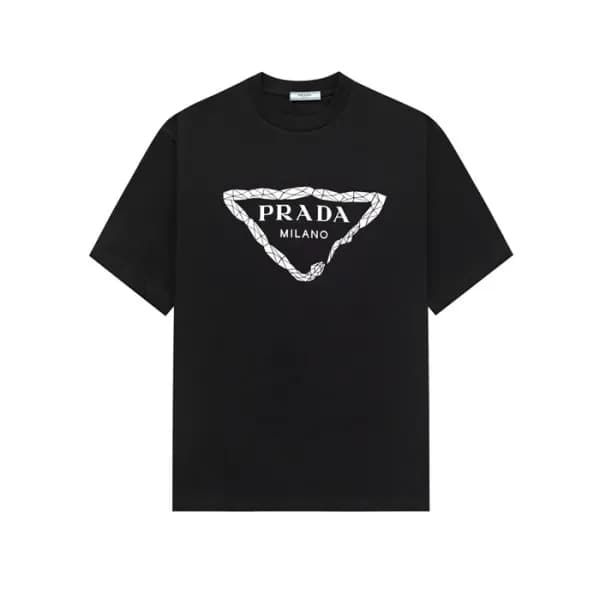 프라다 남성 라운드 반팔티 - Prada Mens Round Tshirt - prc5363… - 1