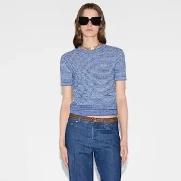 구찌 여성 반팔 티셔츠 - Gucci Womens Round Tshirt - guc5637… - 1