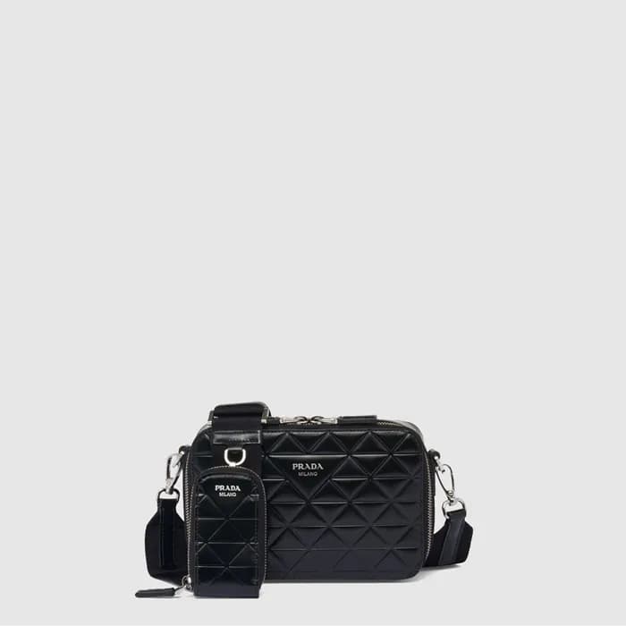 프라다 남성 브리크 가죽 백 2VH070 - Prada Mens Brick Leather … - 1