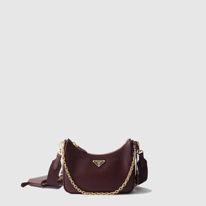 프라다 여성 리에디션 2005 사피아노 가죽 백 1BH204 - Prada Womens R… - 1