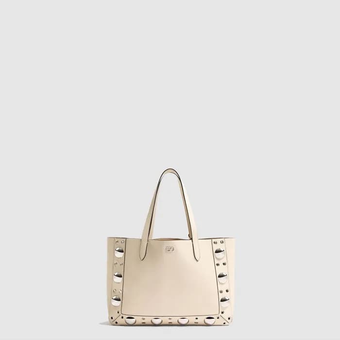 발렌티노 여성 가라바니 넬코트 그레이니 미디엄 쇼퍼백 - Valentino Womens G… - 1