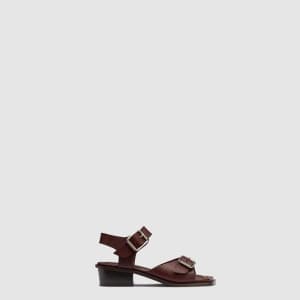 르메르 여성 스퀘어 힐 샌들 - Lemaire Womens Square Heel Sanda…