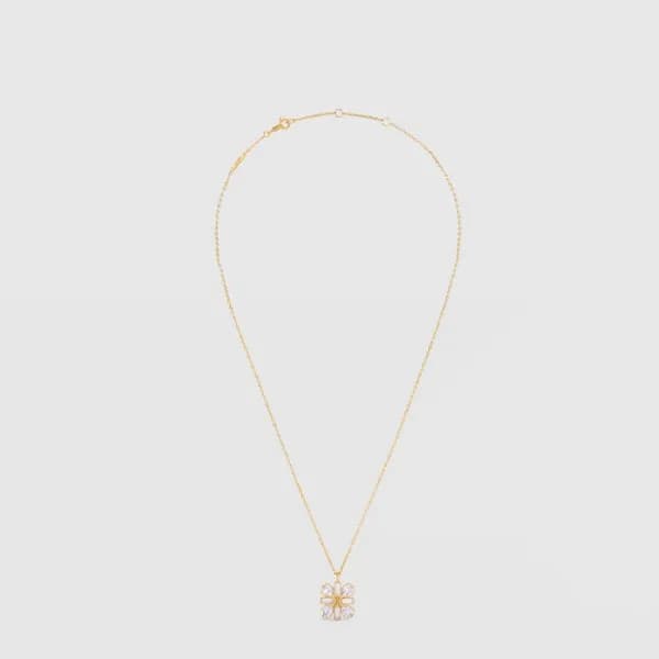 셀린느 여성 데이지 네크리스 - Celine Womens Daisy Necklace - a… - 1