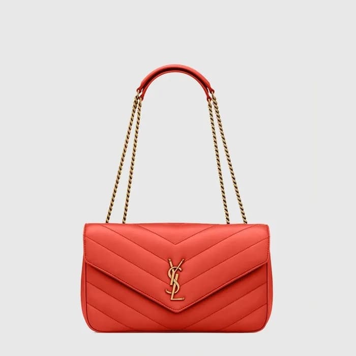 입생로랑 여성 루루 엔벨로프 미디엄 체인백 - Saint Laurent Womens Lou… - 1