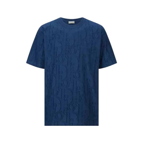 디올 남성 라운드 반팔 티셔츠 - Dior Mens Round Tshirt - dic129… - 1