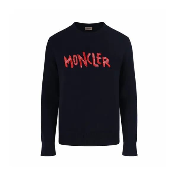 몽클레어 남성 크루넥 스웨터 - Moncler Mens Round Sweater - moc… - 1