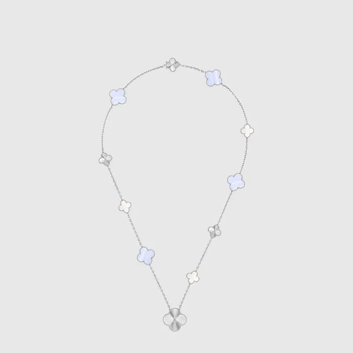 반클리프 아펠 여성 매직 알함브라 롱 네크리스 - Van Cleef & Arpels Wom… - 1