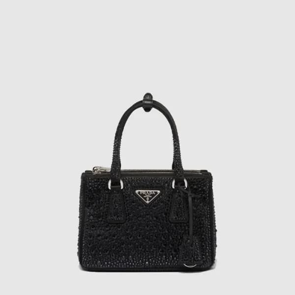 프라다 여성 새틴 미니백 1BA906 - Prada Womens Satin Mini Bag… - 1