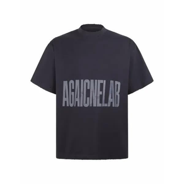 발렌시아가 남성 라운드 반팔 티셔츠 - Balenciaga Mens Round Tshirt… - 1