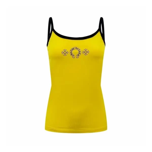 크롬하츠 여성 라운드 나시 - Chrome Hearts Womens Sleeveless T… - 1