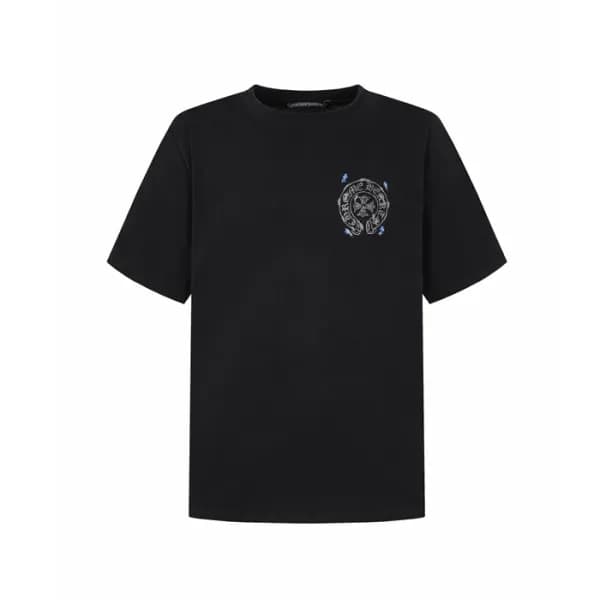 크롬하츠 남성 라운드 반팔티 - Chrom Hearts Mens Round Tshirt -… - 1