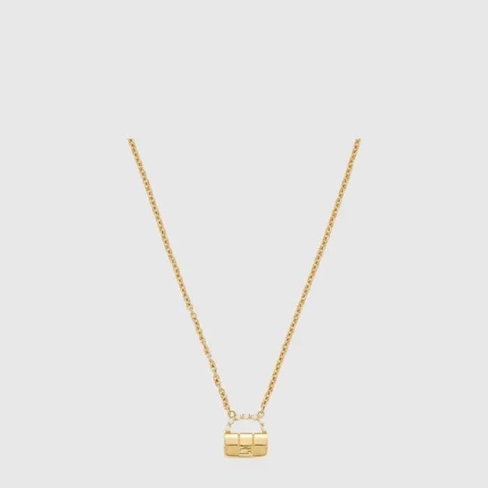 펜디 여성 바게트 클러치 네크리스 - Fendi Womens Baguette Clutch Necklace - acc10169x - 1