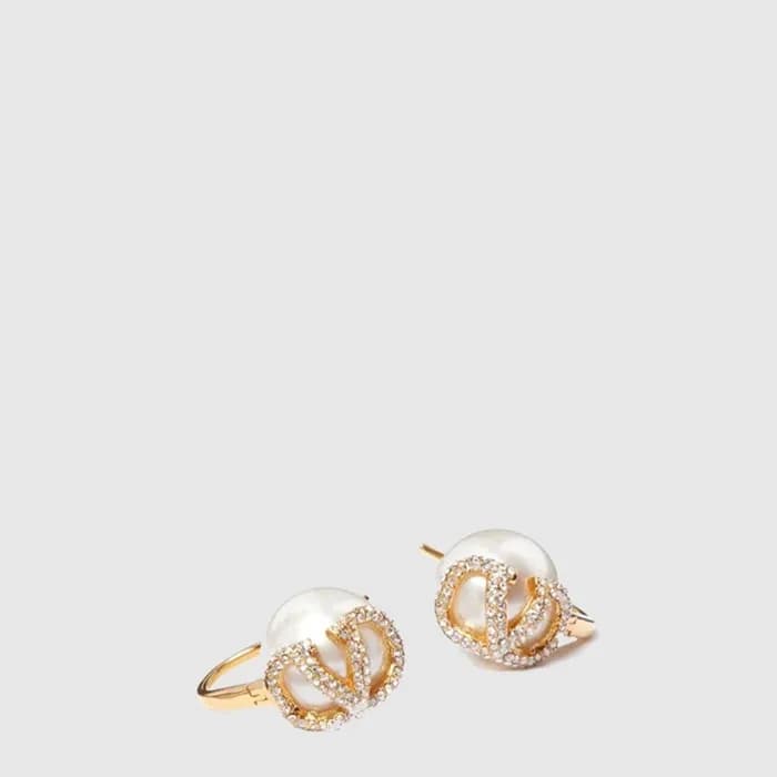 발렌티노 여성 크리스탈 이어링 - Valentino Womens Crystal Earring - acc10371x - 1