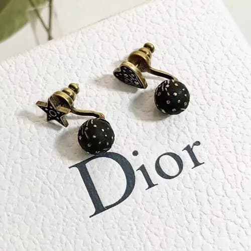 Dior Rose Gold Earring - 디올 여성용 18k도금 로즈 골드 귀걸이 - 1
