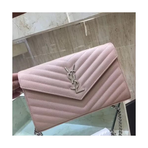 Saint Laurent Women Monogram Chain Shoulder Bag,22… - 1