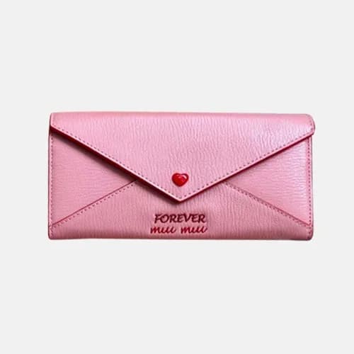 MiuMiu 2018 Ladies Madras Flap Long Purse 5MH379 -… - 1