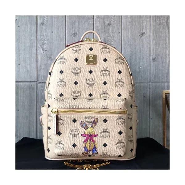 MCM Stark Visetos Canvas Back Pack,17/21/26cm - 엠씨… - 1