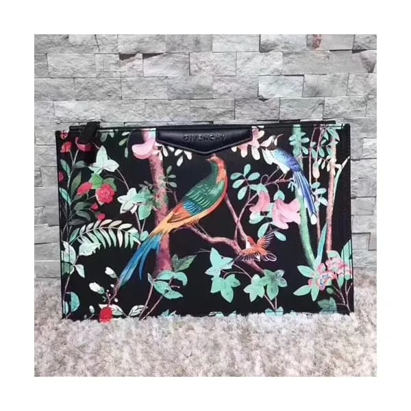 Givenchy 2018 Leather Clutch Bag,30cm - 지방시 2018 레… - 1