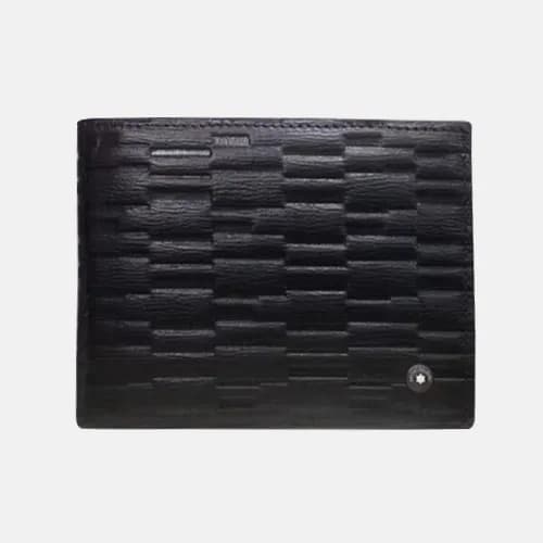 Montblanc 2019 Mens Logo Leather Bifold Purse - 지방… - 1