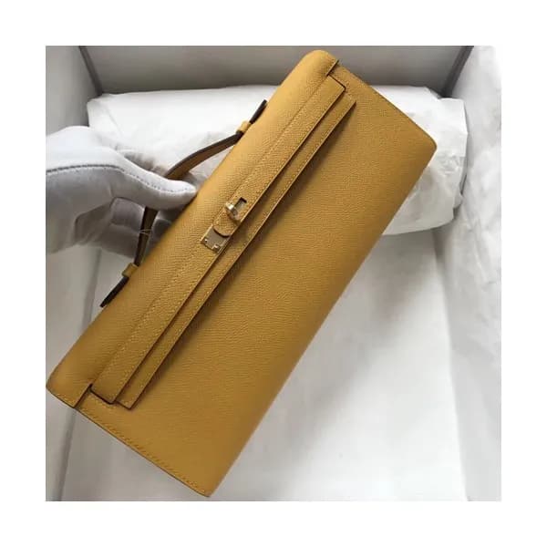 Hermes Kelly Cut Epsom Leather Clutch Bag ,31cm - … - 1
