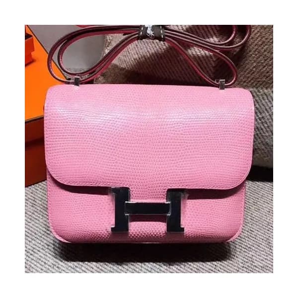 Hermes Constance Lizard Leather Shoulder Bag,19cm … - 1