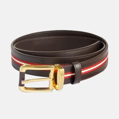 [매장판]Bally 2019 Mens Reversible Business Leather B… - 1