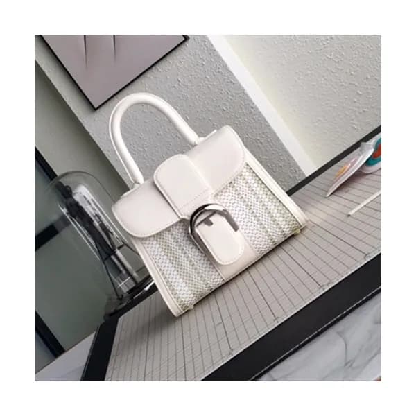 Delvaux 2019 Leather Tote Shoulder Bag,20CM - 델보 2… - 1