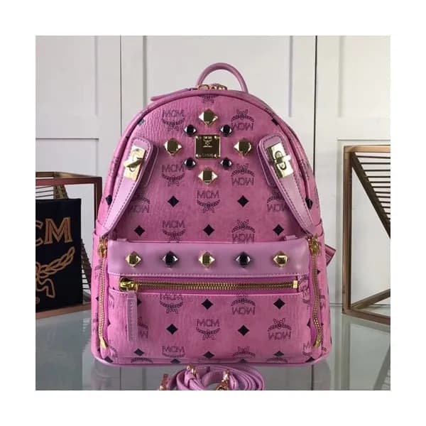 MCM 2019 Dual Stark Visetos Back Pack,26/34cm - 엠씨… - 1