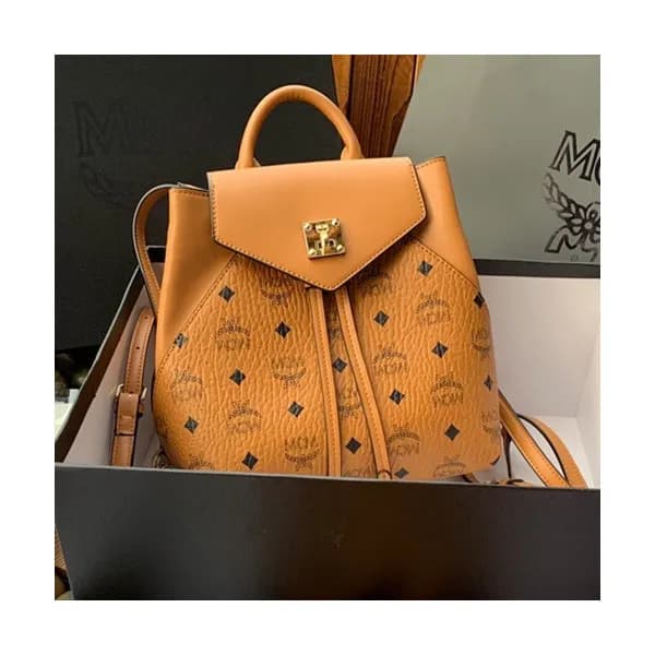 MCM 2019 Essential Visetos Back Pack,24cm - 엠씨엠 20… - 1