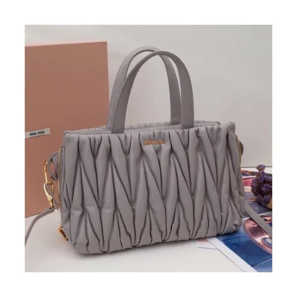 MiuMiu 2019 Tote Shoulder Bag,30.5cm - 미우미우 2019 토… - 1