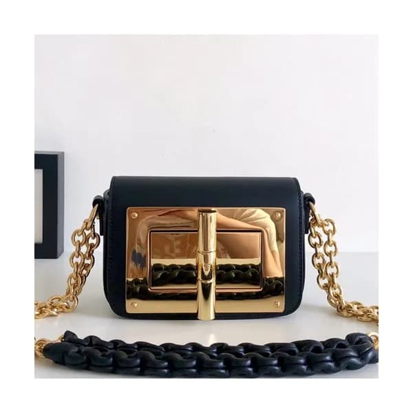 Tom Ford 2019 Leather Shoulder Bag,16/24cm - 톰 포드 … - 1