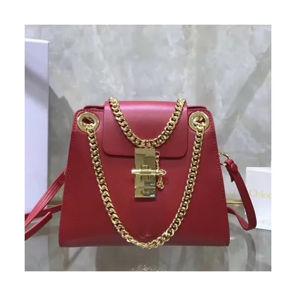 Chole 2019 Annie Leather Shoulder Bag, 22cm - 끌로에… - 1