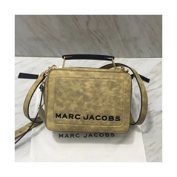 Mark Jacobs 2019 Leather Women Box Tote Shoulder B… - 1