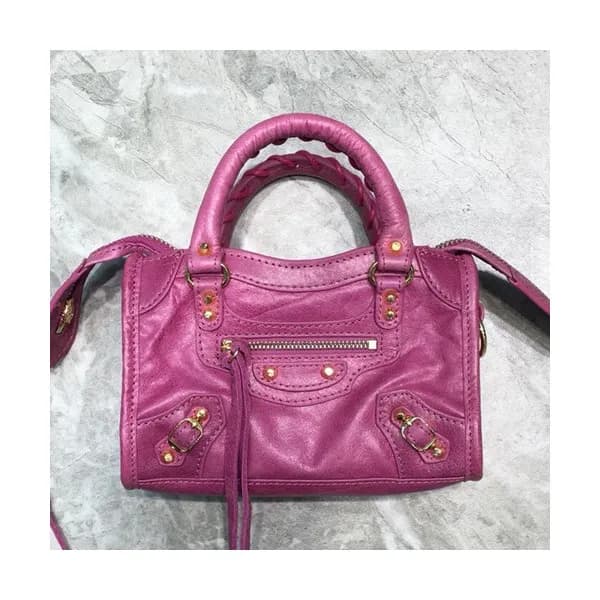 Balenciaga 2019 City Leather Super Mini Tote Shoul… - 1