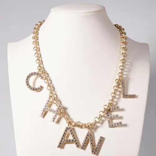 CHANEL Choker 18k Yellow Gold - 샤넬 여성용 목걸이 18K도금 옐… - 1