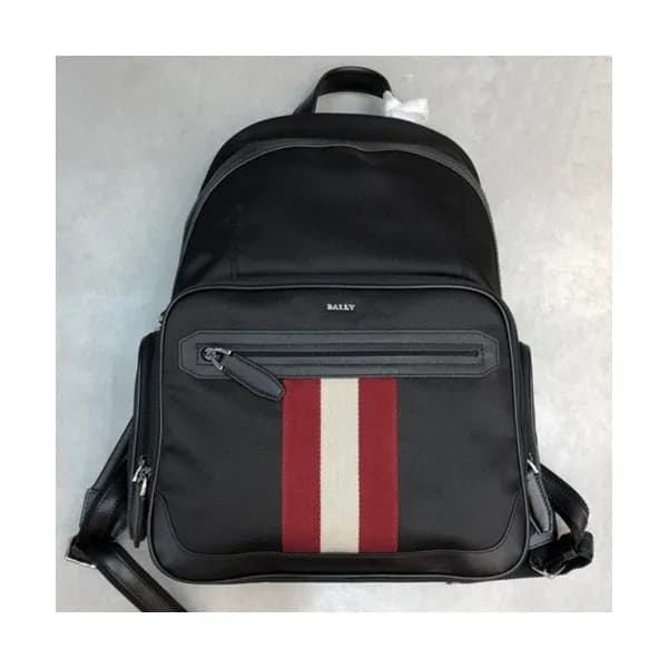 Bally 2019 Nylon & Leather Back Pack,46cm - 발리 20… - 1