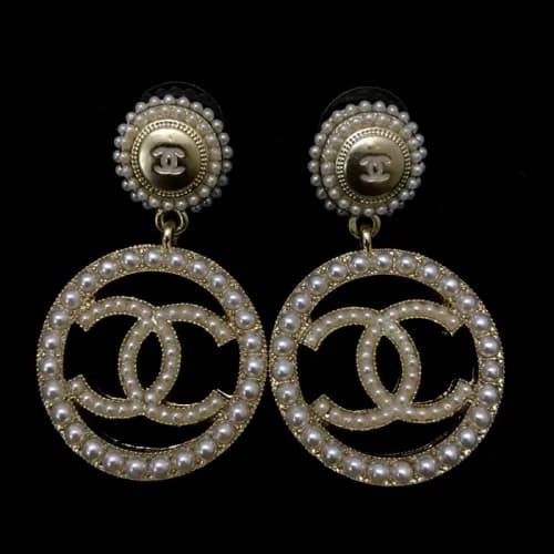 Chanel earring - 샤넬 18K도금 이어링 cha0091.컬러(옐로우 … - 1