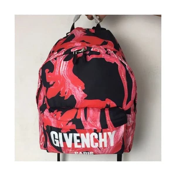 Givenchy 2019 Canvas & Leather Back Pack,41cm - 지방… - 1