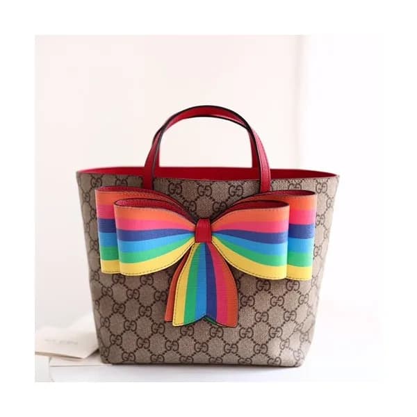 Gucci 2019 Supreme Mini Tote Bag,20CM - 구찌 2019 수프… - 1