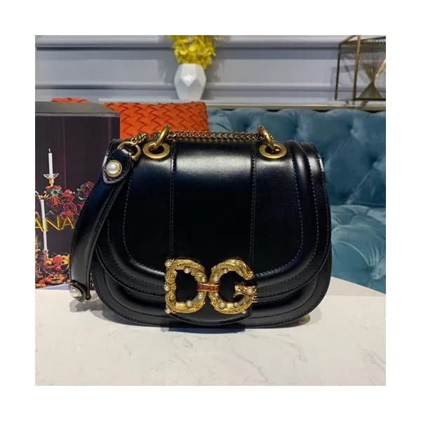 Dolce&Gabbana 2019 Leather Shoulder Cross Bag ,22.… - 1