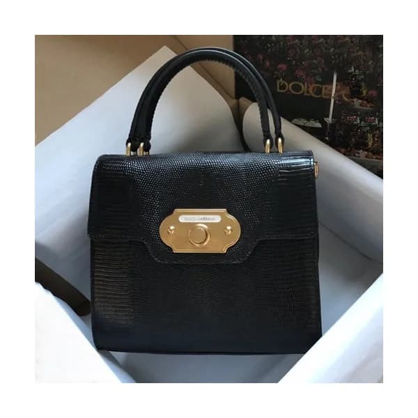 Dolce&Gabbana 2019 Leather Tote Shoulder Bag ,24CM… - 1