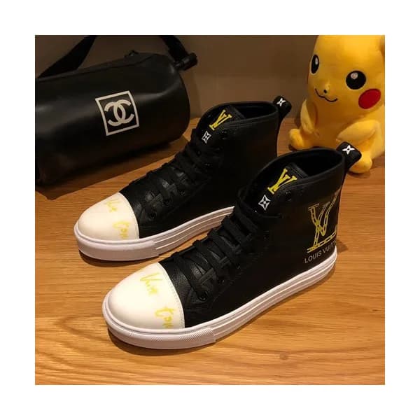 Louis vuitton 2019 Mens Leather Sneakers - 루이비통 2… - 1