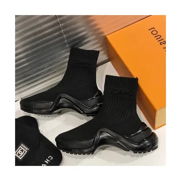 Louis vuitton 2019 Ladies Knit Running Shoes - 루이비… - 1