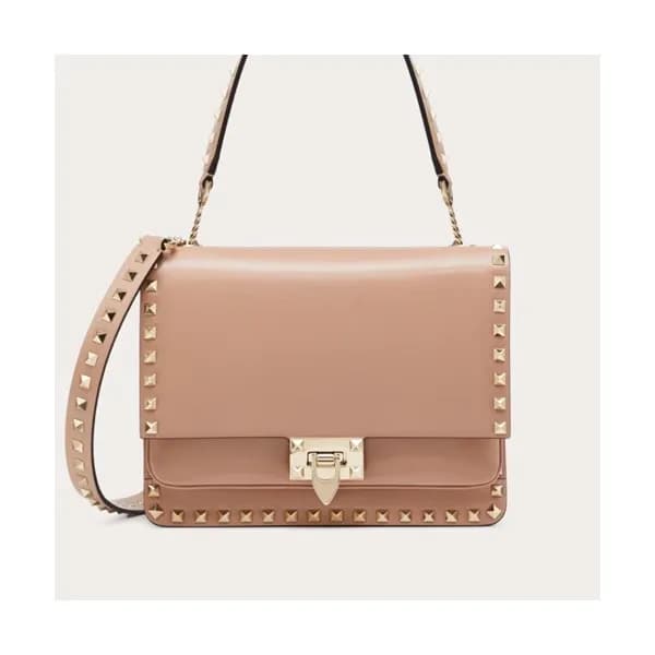 Valentino 2019 Leather Garavani Tote Shoudler Bag,… - 1