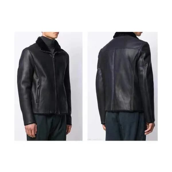 Armani 2019 Mens Casual Leather Jacket - 알마니 2019 … - 1
