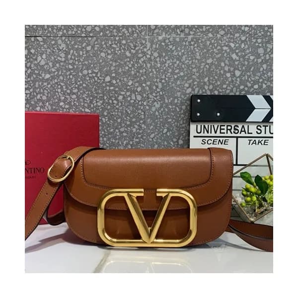 Valentino 2019 Leather Garavani Shoudler Cross Bag… - 1