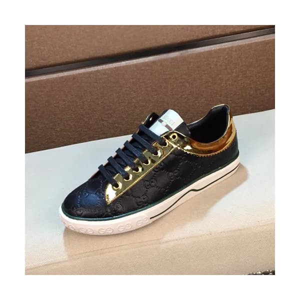 Gucci 2019 Mens Leather Sneakers - 구찌 2019 남성용 레더 … - 1