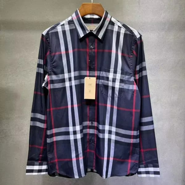 [버버리]Burberry 2023 Mens Classic Casual Check Tshir… - 1