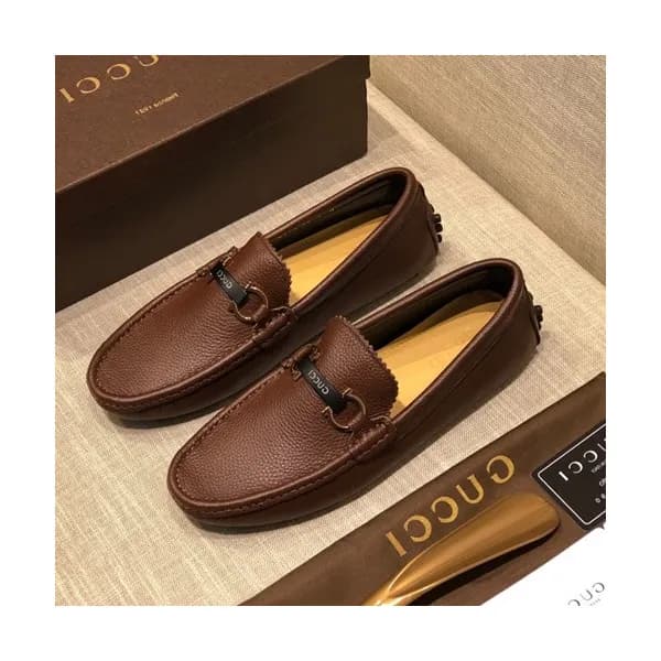 Gucci 2020 Mens Leather Loafer - 구찌 2020 남성용 레더 로퍼… - 1